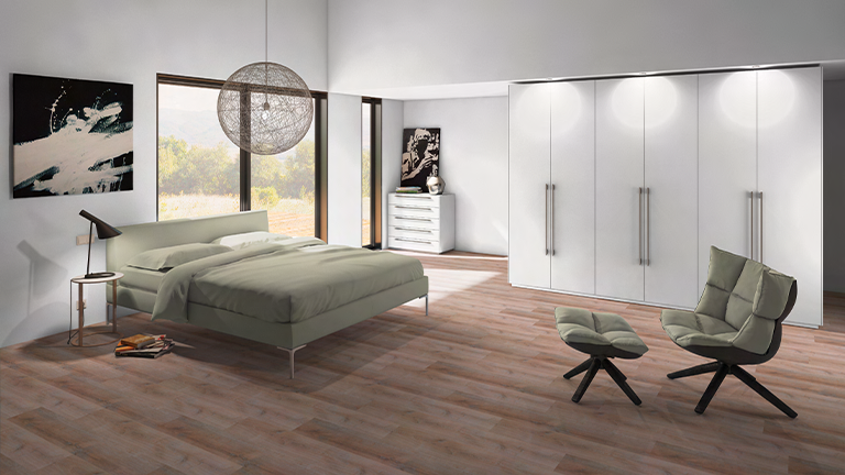 HZW More, Schlafzimmer, Bett